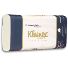 Kleenex Compact Hand Towel #4440D - Soft White Towel - 295 x 190mm Wide - 24/Ctn